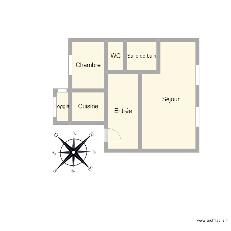 PLAN 2406 THEPAUT . Plan de 7 pièces et 10 m2