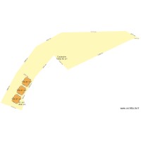 PLAN CADASTRE MESURES 3 maisons