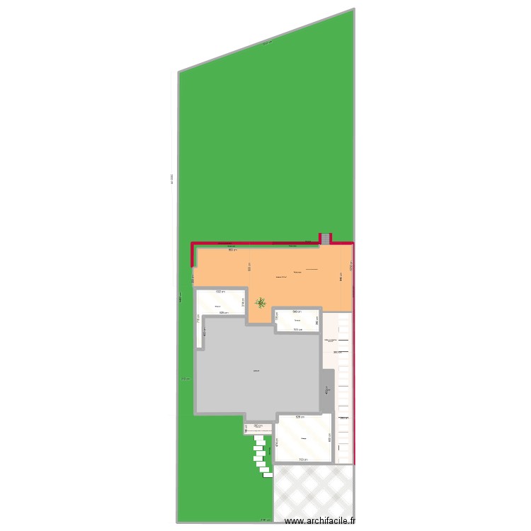 chevreuse 4. Plan de 10 pièces et 1750 m2