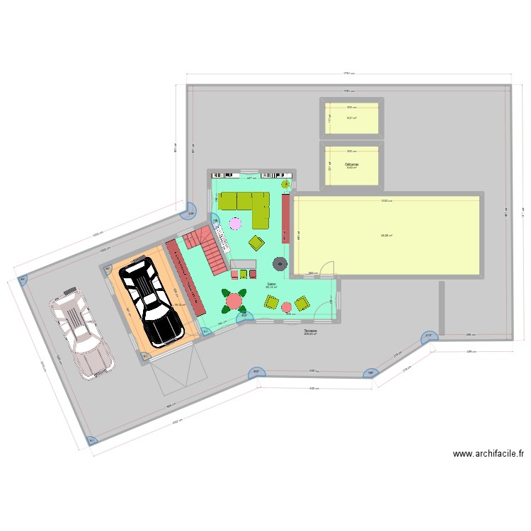 PLAN EUROMILLIONS 4. Plan de 6 pièces et 483 m2