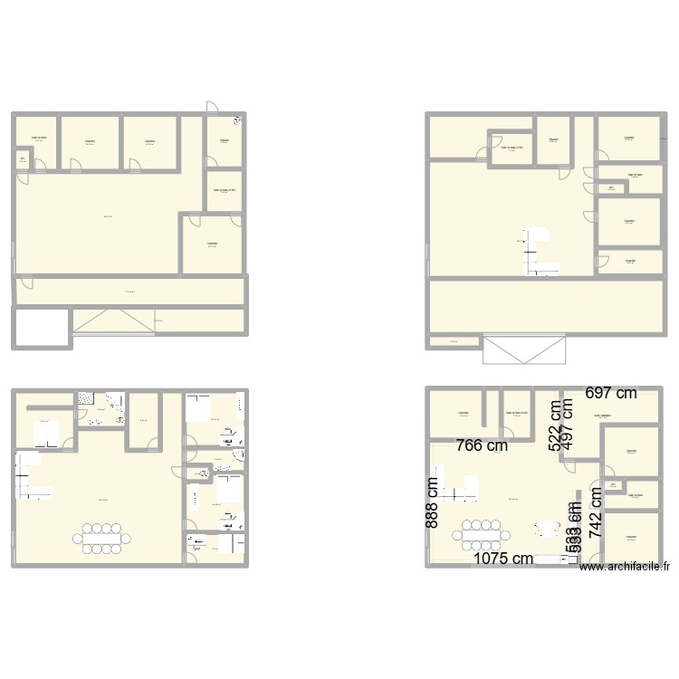 fournaudin 1 4. Plan de 37 pièces et 877 m2