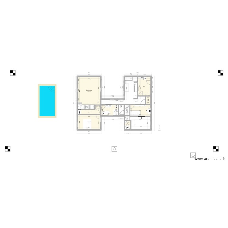 plan au 16/09 modif Gilberte. Plan de 15 pièces et 112 m2