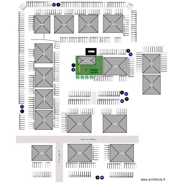 JPR 1. Plan de 0 pièce et 0 m2