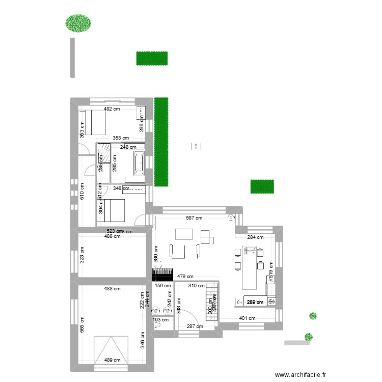 GRUSON V1 4 Déc 2024. Plan de 15 pièces et 193 m2