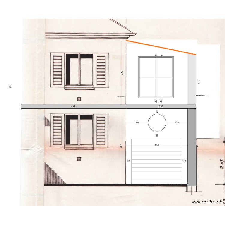 Façade Sud_002. Plan de 0 pièce et 0 m2