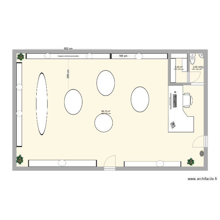 ATU ATU Plan. Plan de 3 pièces et 103 m2