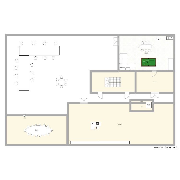 audit. Plan de 7 pièces et 289 m2