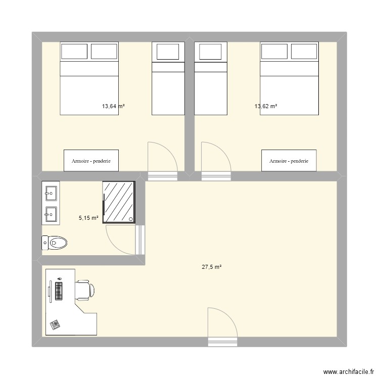 bellecombe 3rd. Plan de 0 pièce et 0 m2