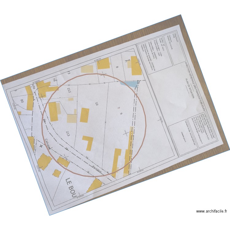 La barre de base 2. Plan de 5 pièces et 71 m2