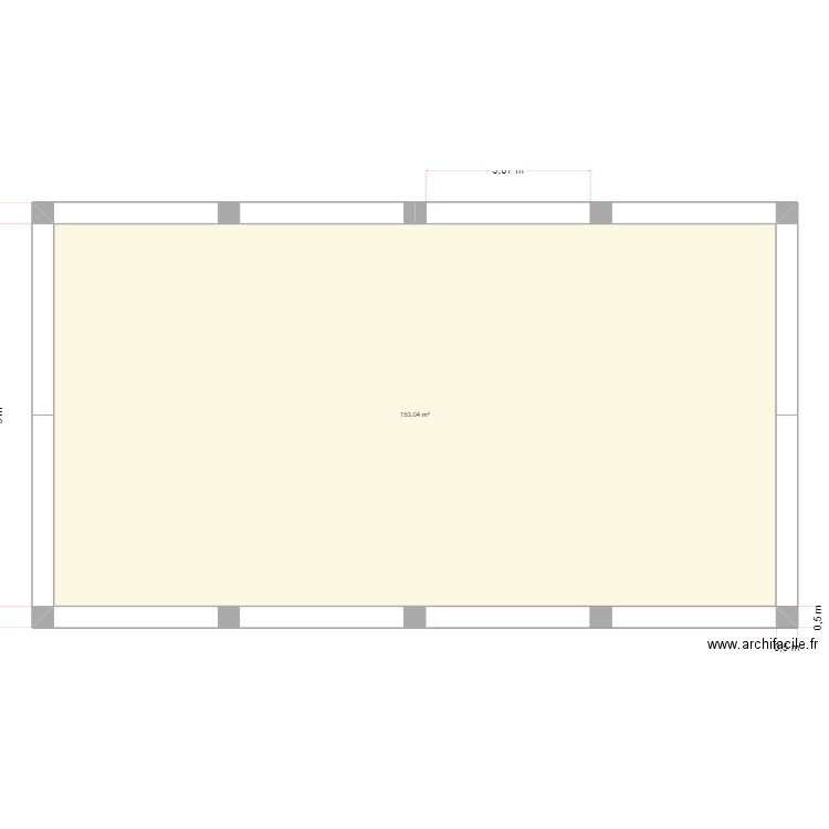 Bâtiment Didider. Plan de 1 pièce et 153 m2