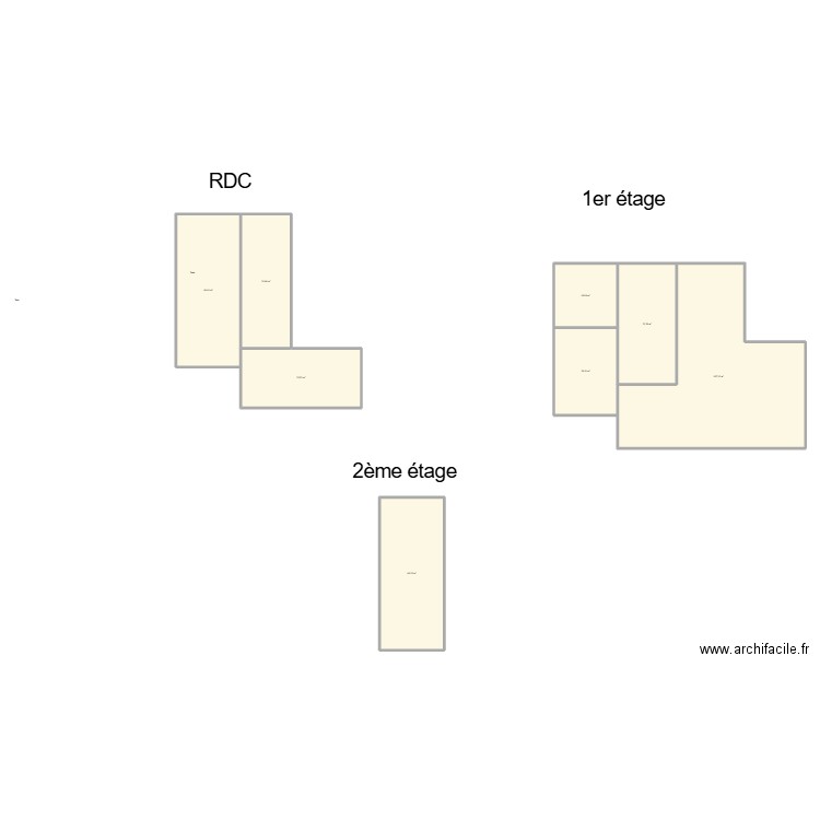 maison Grandguillaume. Plan de 8 pièces et 344 m2