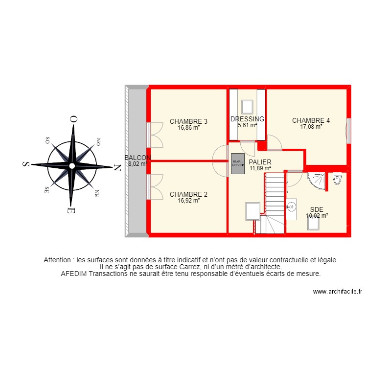 BI 22210 - . Plan de 27 pièces et 340 m2