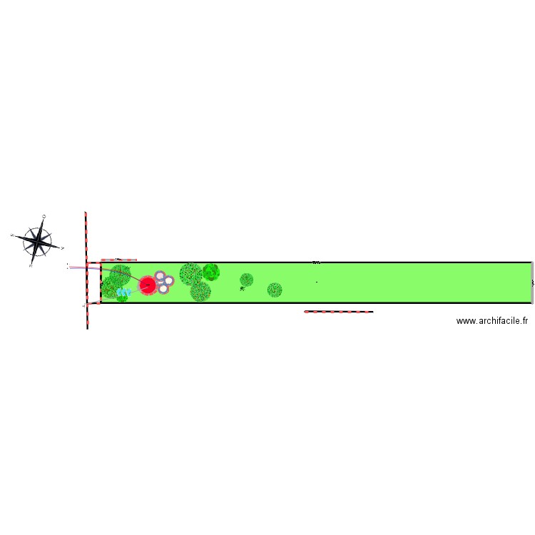 yourtes. Plan de 7 pièces et -812 m2