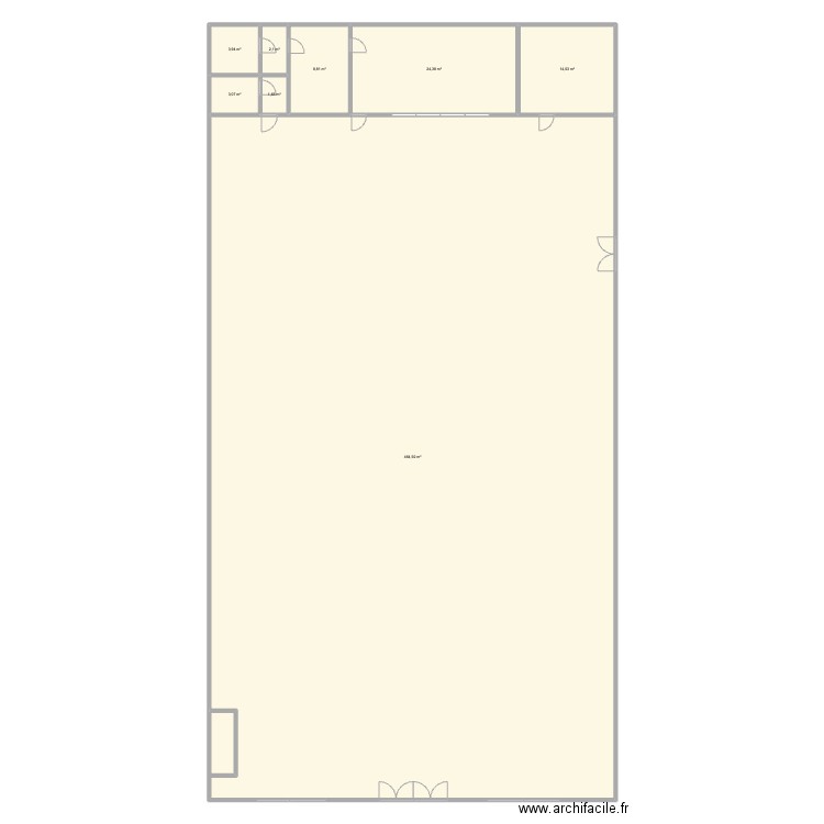 CERF DELLIER BARENTIN. Plan de 8 pièces et 523 m2