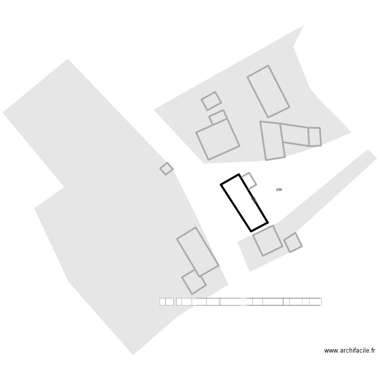 Plan boutique. Plan de 14 pièces et 948 m2