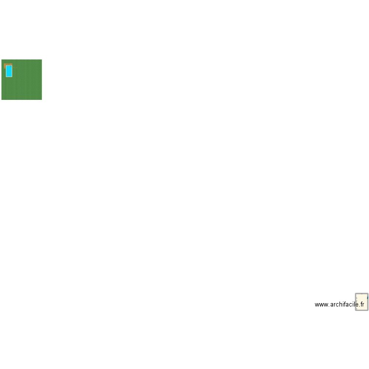 classe de math. Plan de 1 pièce et 112 m2