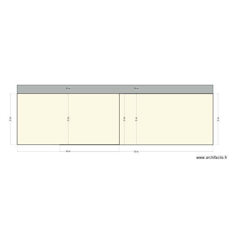 droite. Plan de 0 pièce et 0 m2