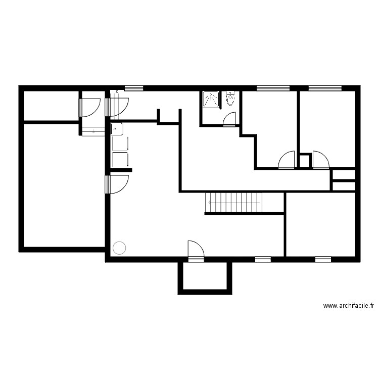 Thibault. Plan de 12 pièces et 116 m2