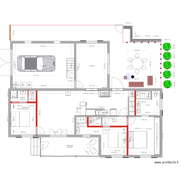 MA FUTURE MAISON. Plan de 12 pièces et 143 m2