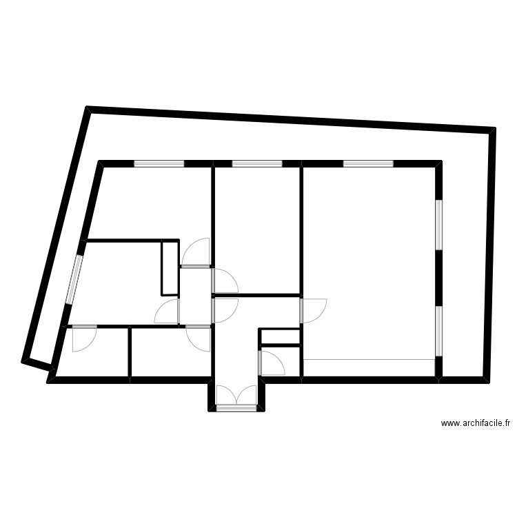 FRITZ. Plan de 7 pièces et 146 m2