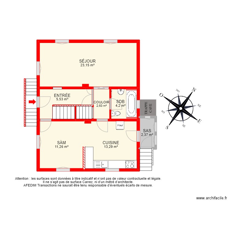 BI 23267 - . Plan de 25 pièces et 279 m2