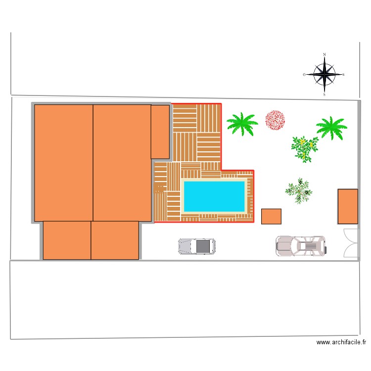 Piscine Bernard 2. Plan de 0 pièce et 0 m2