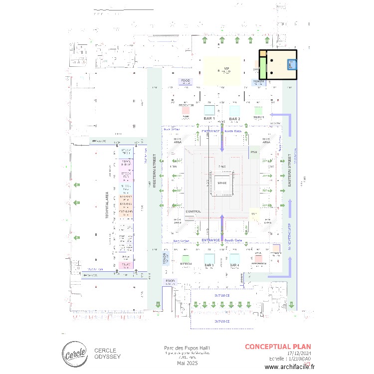 VIP_V2. Plan de 6 pièces et 471 m2