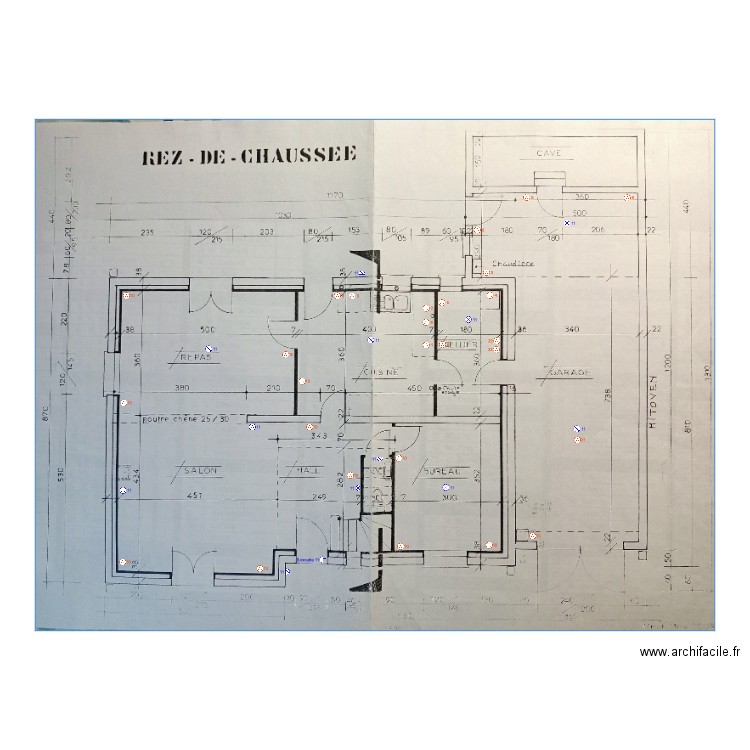 rdc millour. Plan de 0 pièce et 0 m2