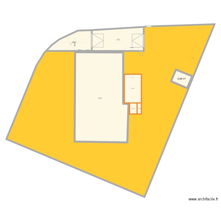 sp3c clôture garage 2. Plan de 7 pièces et 219 m2