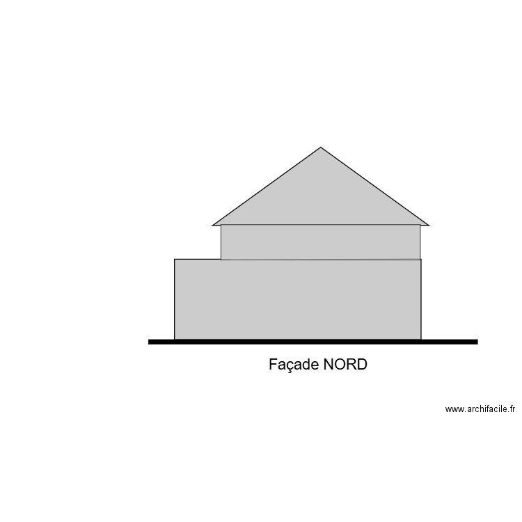 coupe nord Lezoux. Plan de 0 pièce et 0 m2