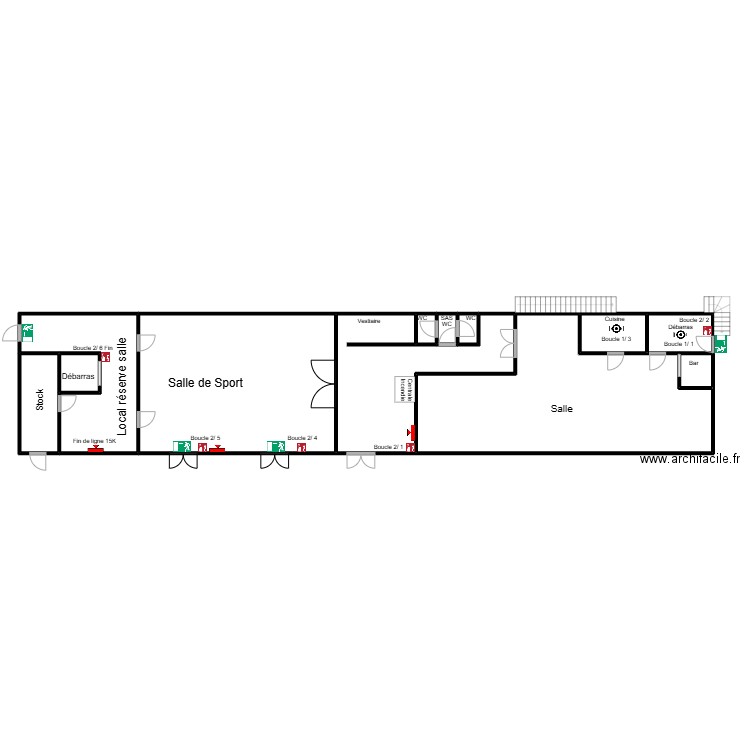 Uccle 1180. Plan de 12 pièces et 236 m2