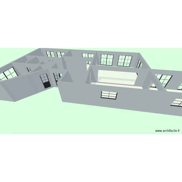 14 Palmola. Plan de 8 pièces et 144 m2