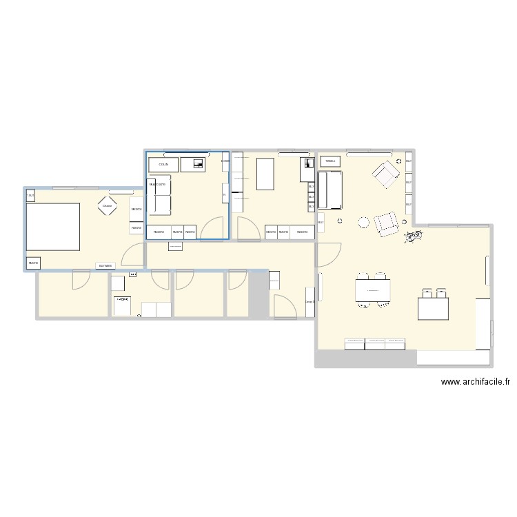 papeteries_18122025 - ikea. Plan de 10 pièces et 114 m2