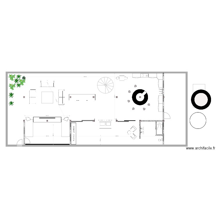 xxx. Plan de 1 pièce et 281 m2