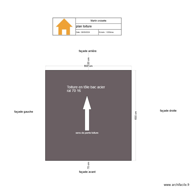 Martin croisette 4. Plan de 0 pièce et 0 m2