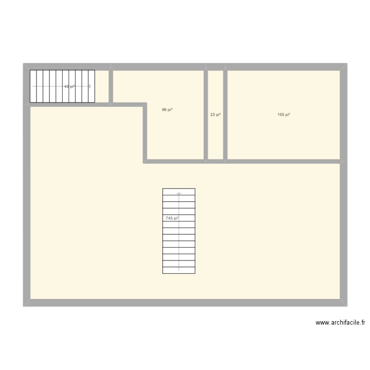 Maison 2024 R1. Plan de 5 pièces et 98 m2