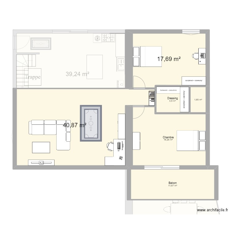 Plan 2. Plan de 27 pièces et 444 m2