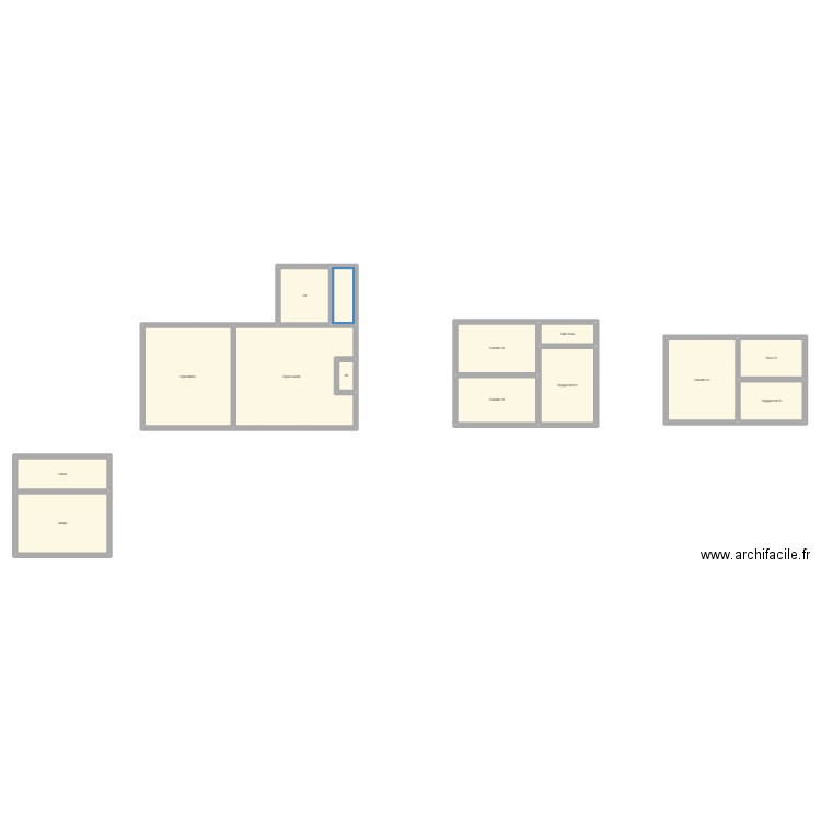 350601986. Plan de 14 pièces et 230 m2