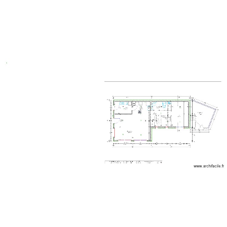 Yann RdC. Plan de 0 pièce et 0 m2