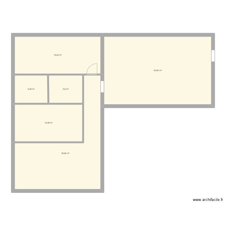 PLAN CLEMENT 1. Plan de 6 pièces et 120 m2