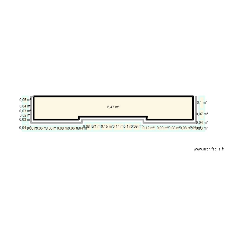 mould 1. Plan de 28 pièces et 8 m2