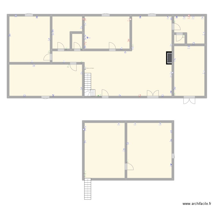 L.Faure_Plan_Final_v1. Plan de 11 pièces et 290 m2