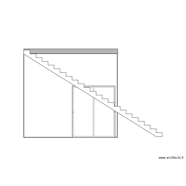 façade 2. Plan de 0 pièce et 0 m2