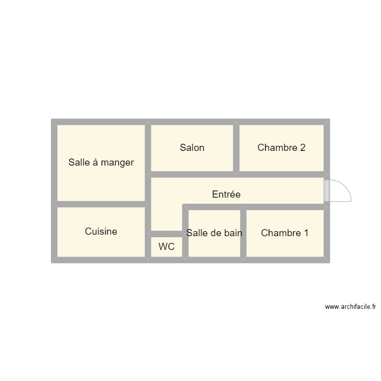 2409 BOISSEAU. Plan de 8 pièces et 11 m2