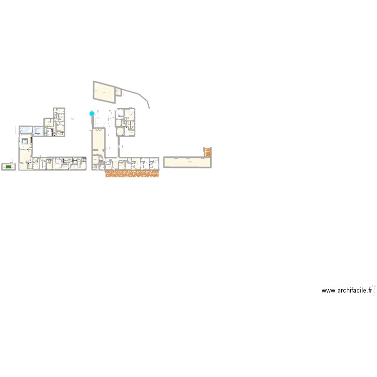 Fan & Will 2024. Plan de 63 pièces et 944 m2