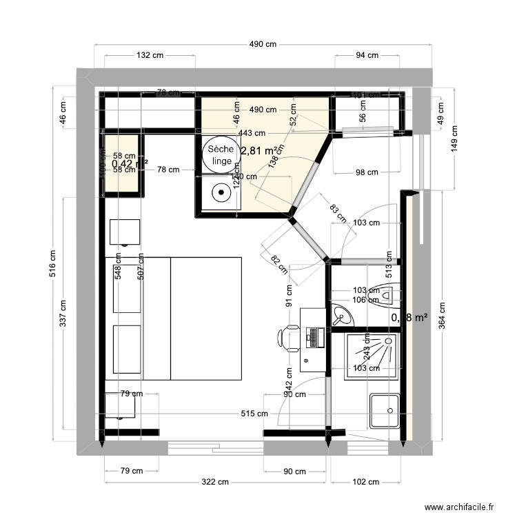 maison alain saint  hilaire de riez. Plan de 0 pièce et 0 m2