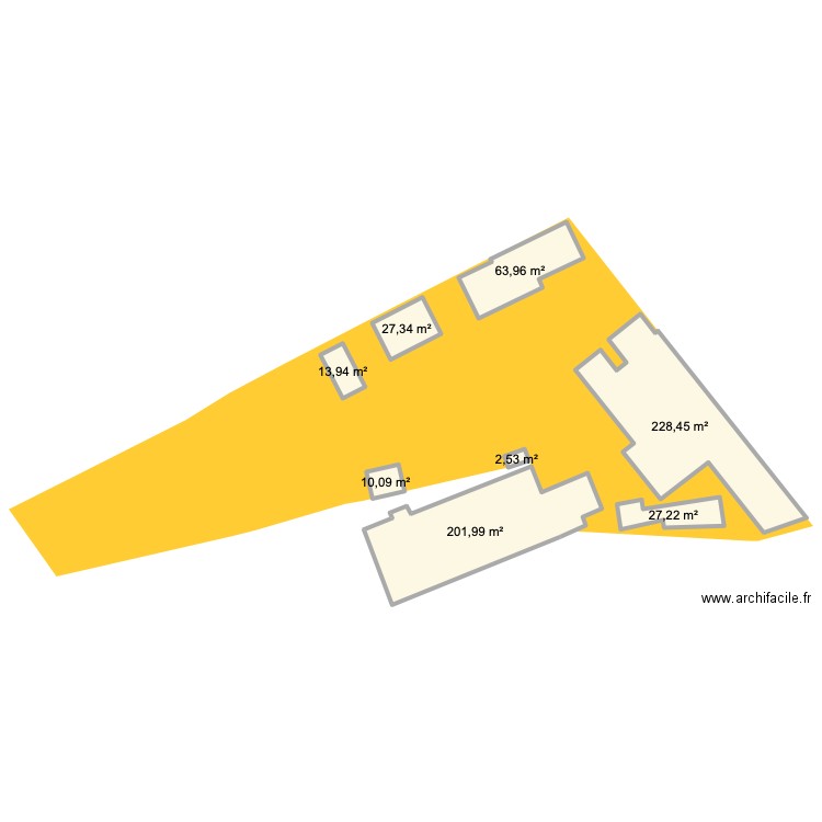 PARCELLE AP 0182 . Plan de 8 pièces et 576 m2