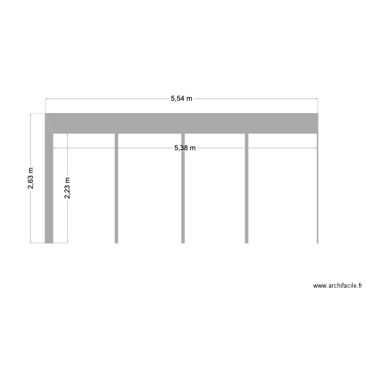 CARPORT 2. Plan de 0 pièce et 0 m2