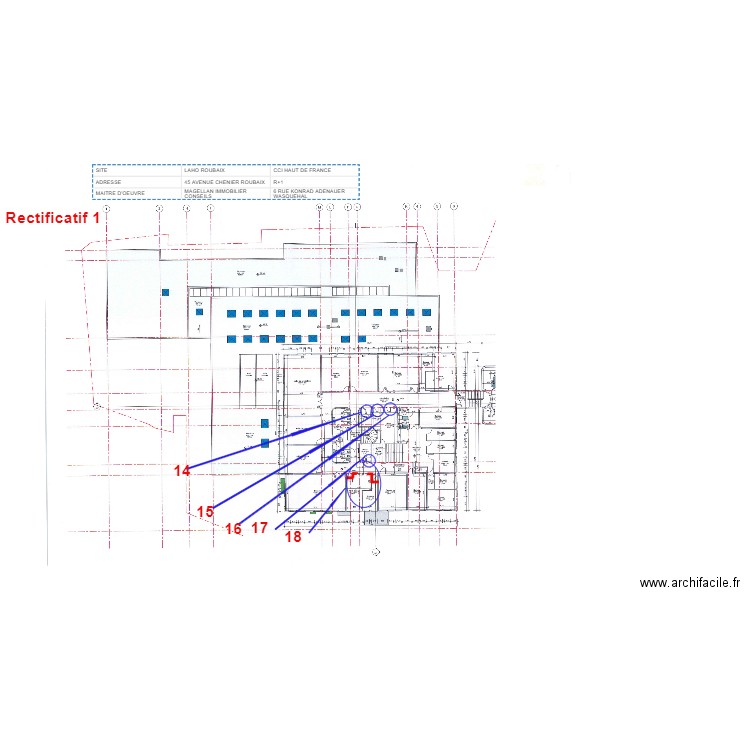 R+1 LAHO ROUBAIX. Plan de 0 pièce et 0 m2