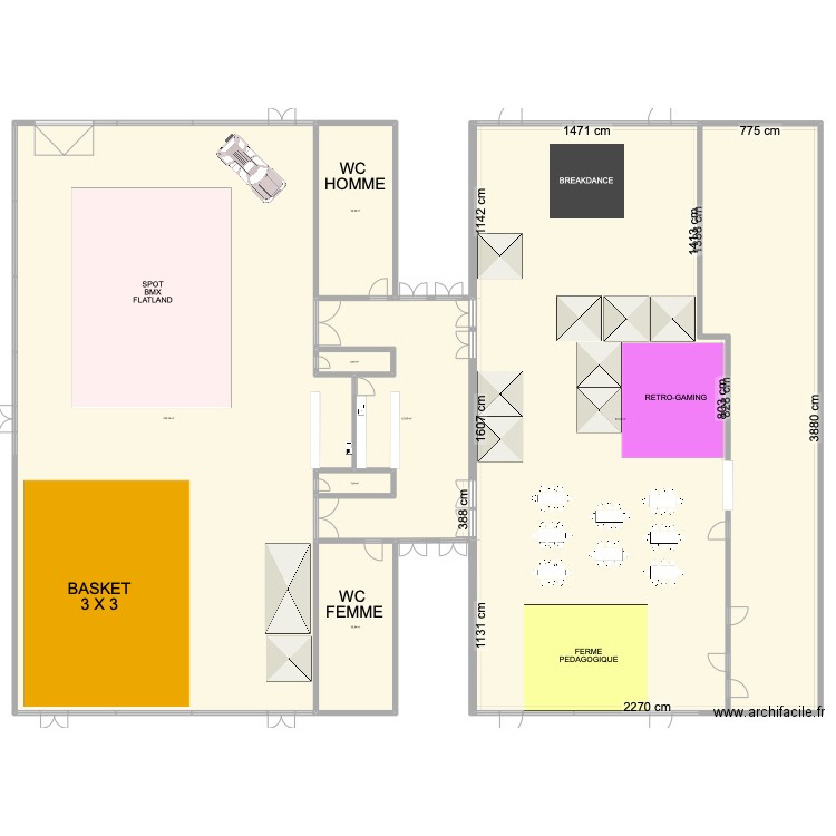 U2R 2025 PLAN 2. Plan de 7 pièces et 1906 m2